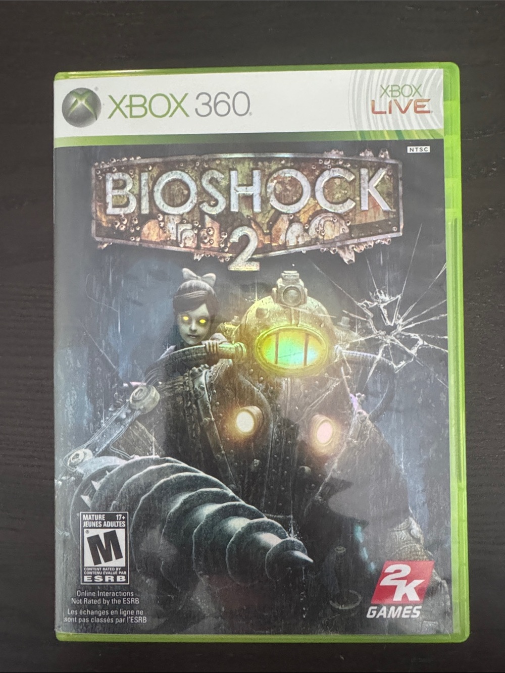 Microsoft Xbox 360 Bioshock 2 – Green Case